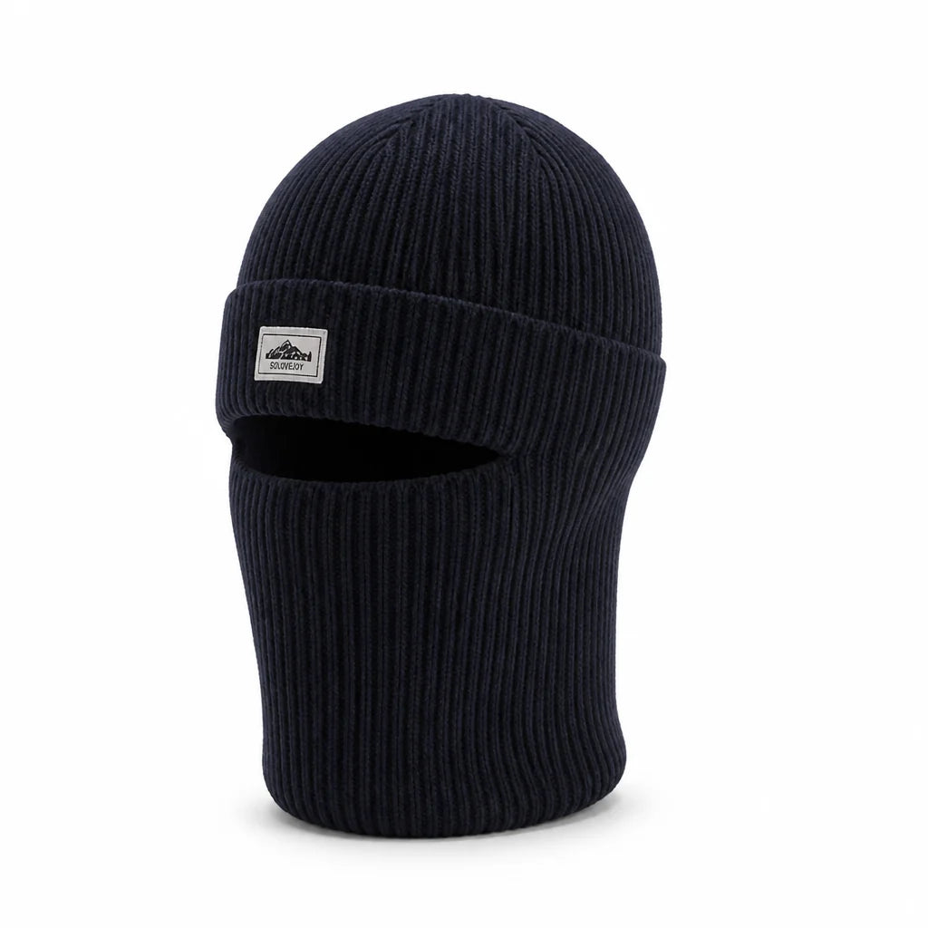 Thick Knitted Windproof Balaclava (Integrated Face Mask)