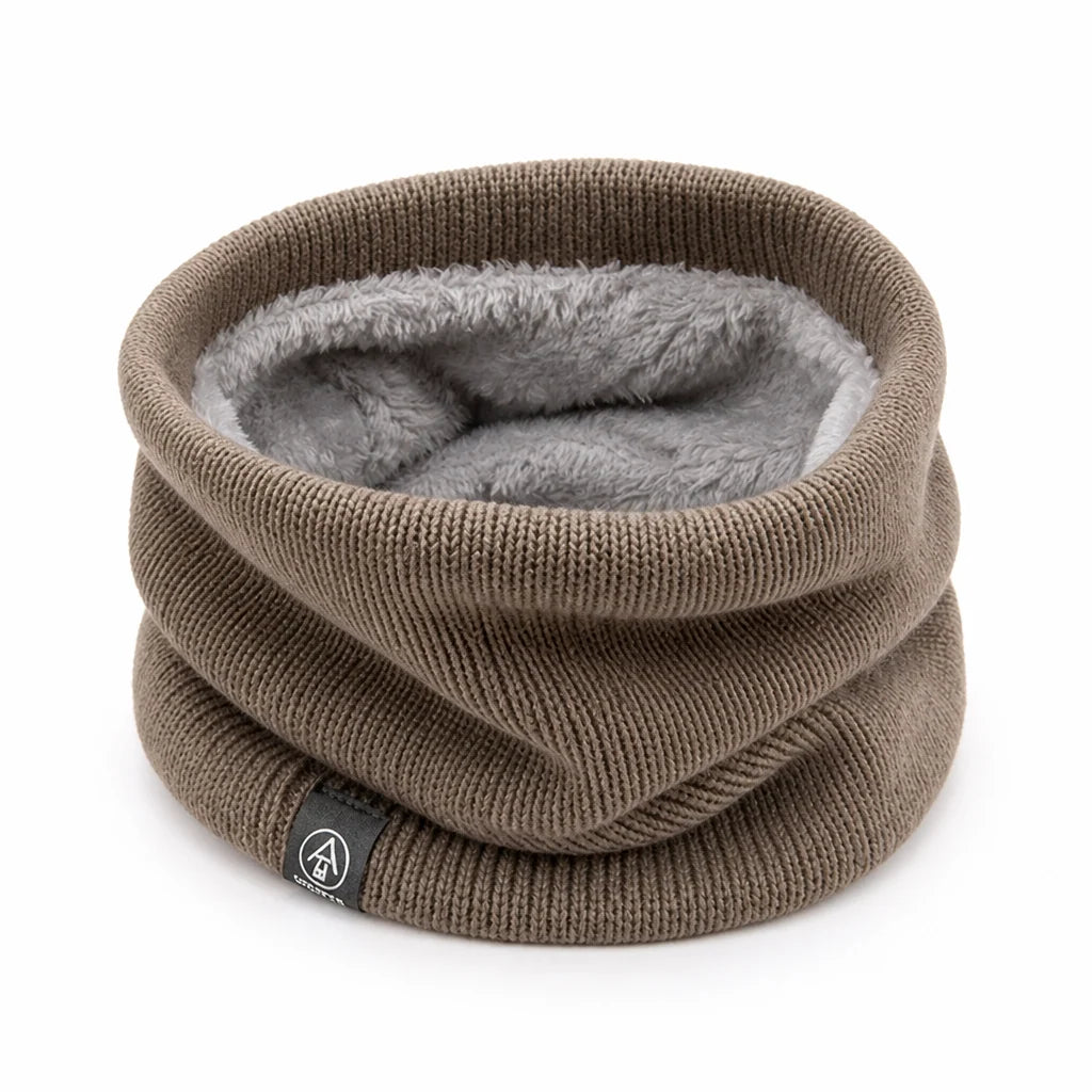 Neck Gaiter Fleece Lined & Windproof (Adjustable Drawstring)