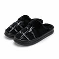 Extra-Large Plush House Slippers with Cotton Lining and Non-Slip Sole (Men)