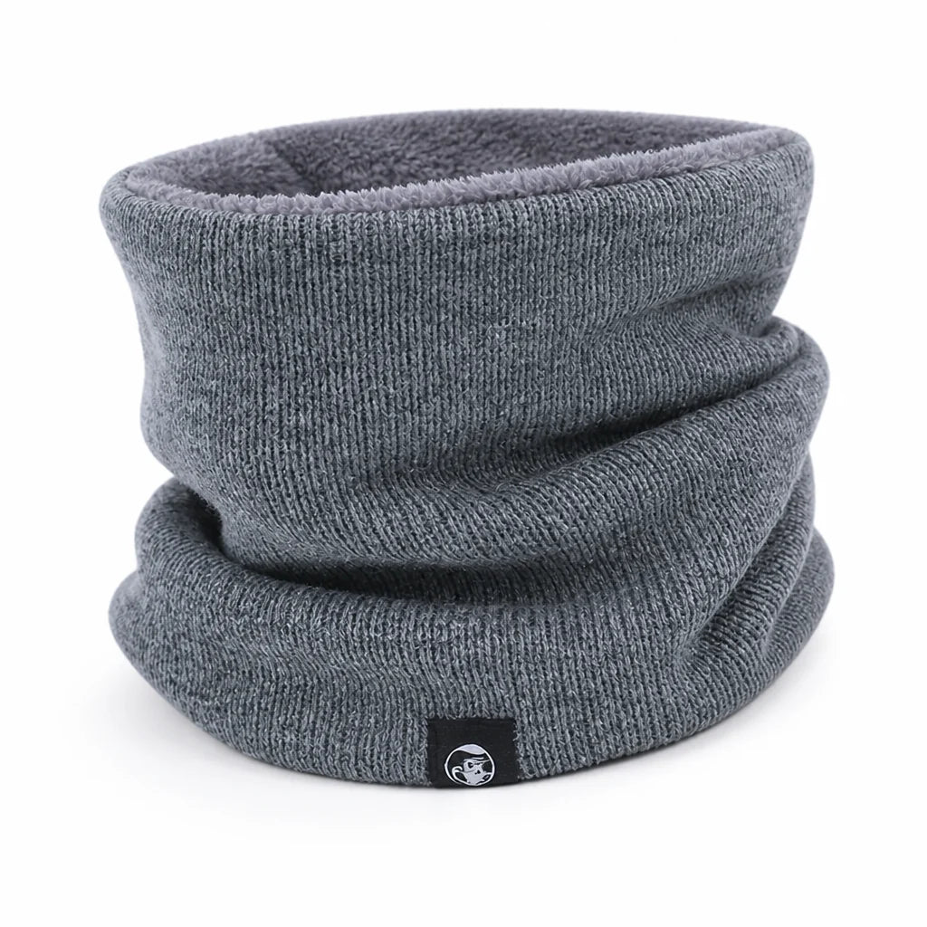 Double-layer knitted neck warmer (2-pack)