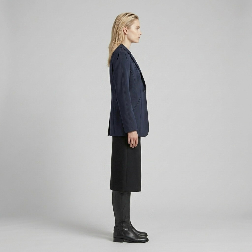 Women's Longline Blazer & Trouser Set