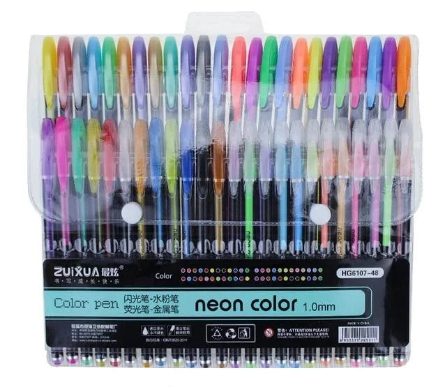 Glitzerly Glitter Gel Pens Set