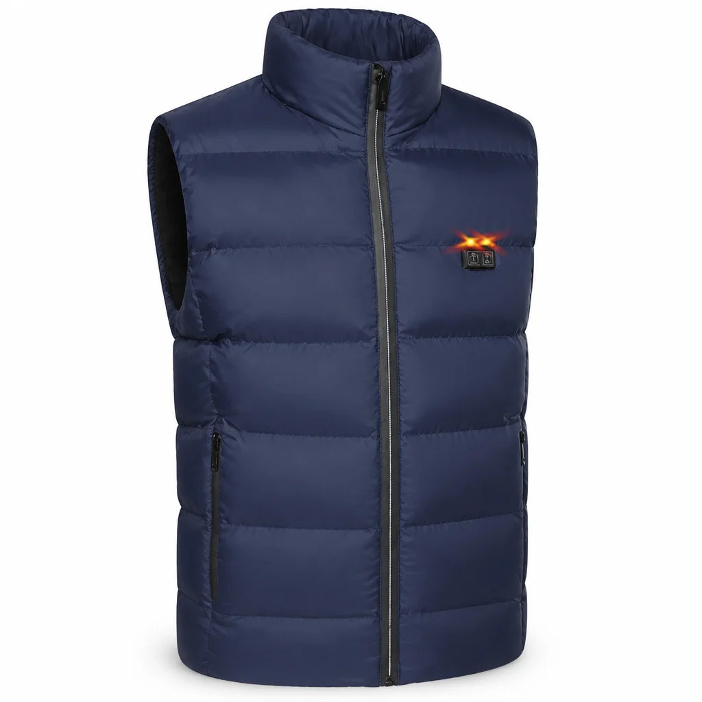 Vest with 9-Zone Heating and Rechargeable 10,000 mAh Battery