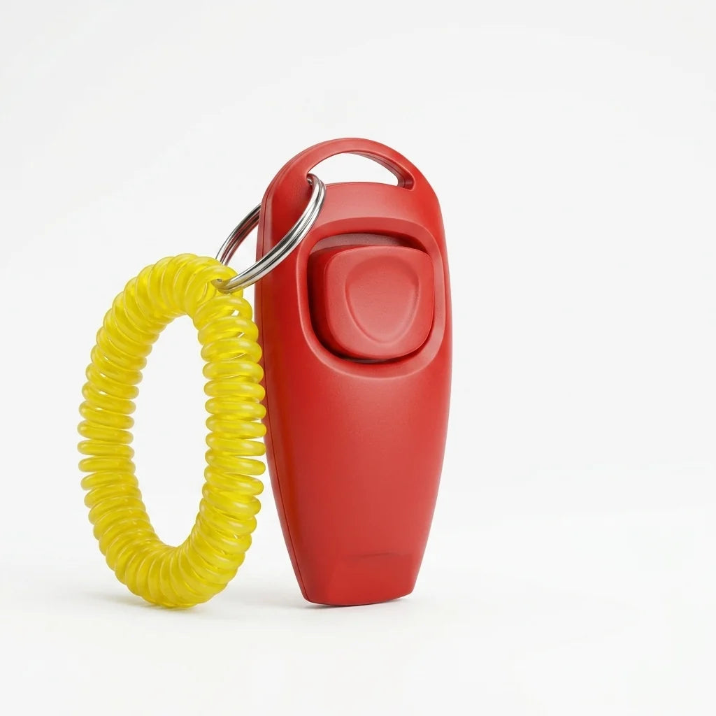 Lightweight High Frequency 2-in-1 Clicker & Whistle