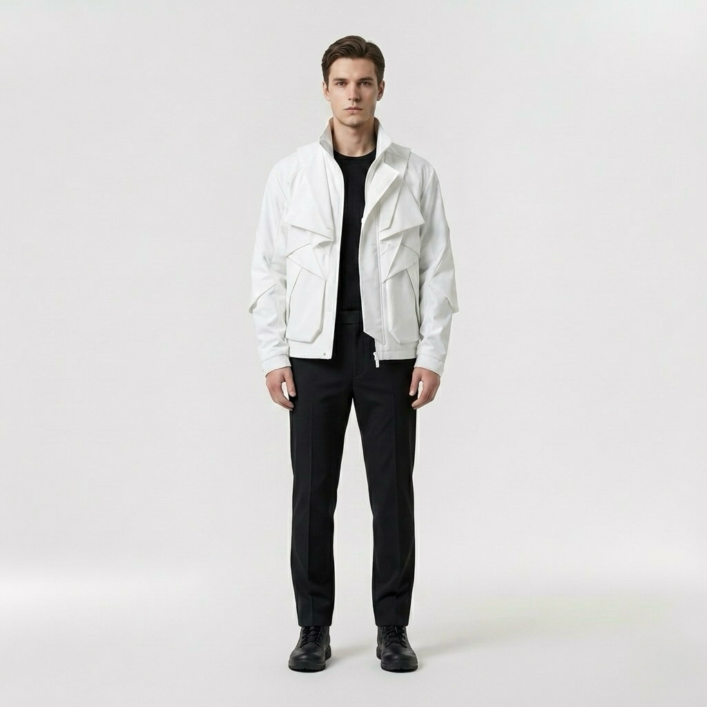 Men's Layered Utility Jacket