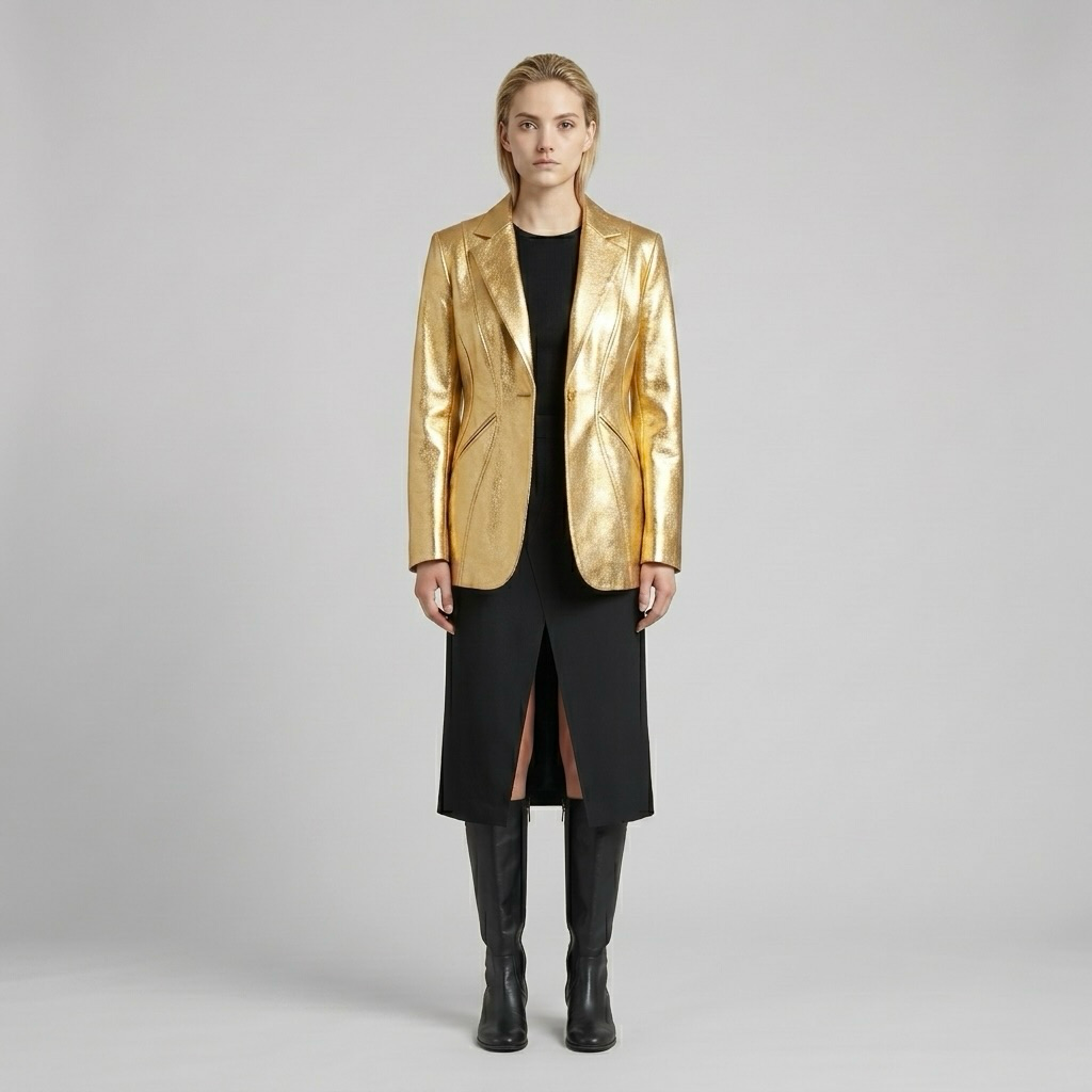 Women's Longline Blazer & Trouser Set