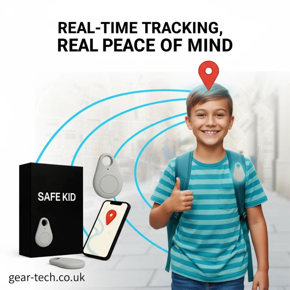 GPS Tracker for Kids, SOS Emergency Button