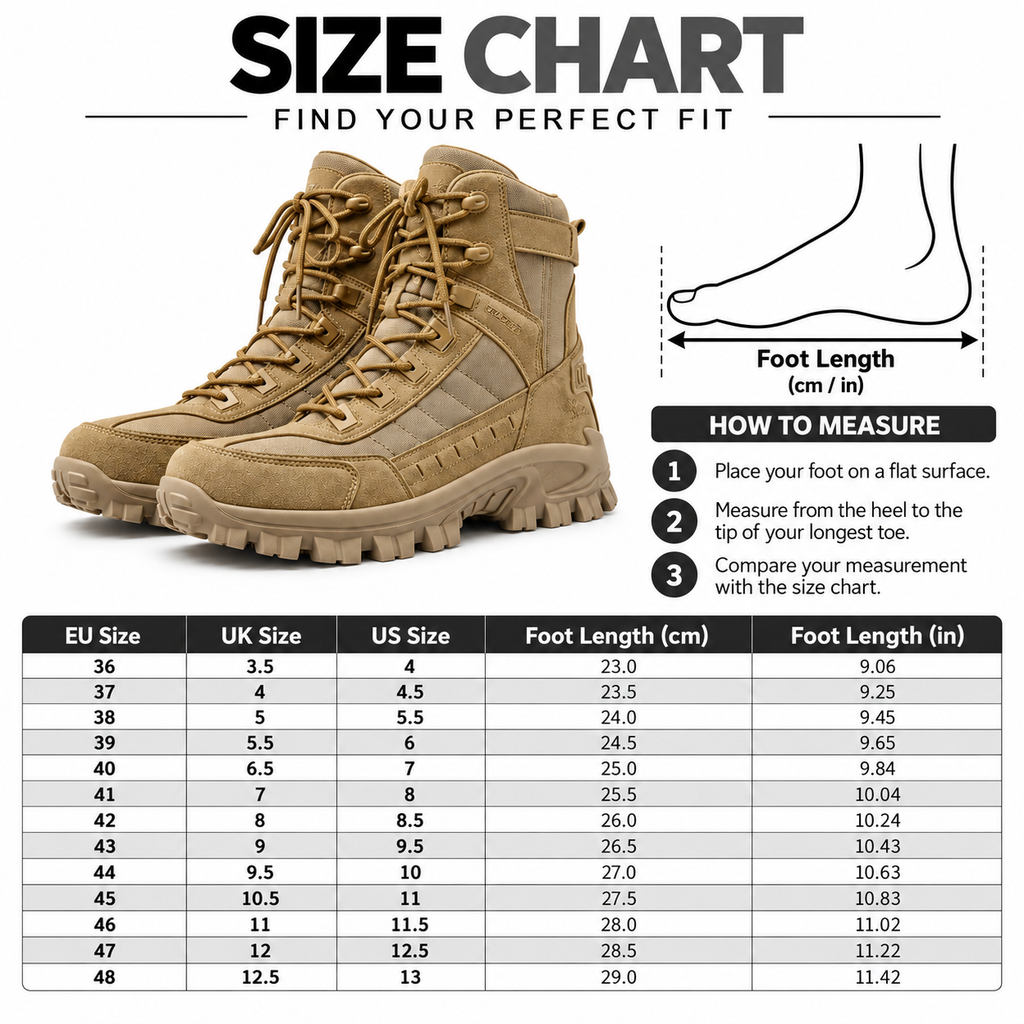 Men's Winter Boots Slip-Resistant Sole & Insulated Lining