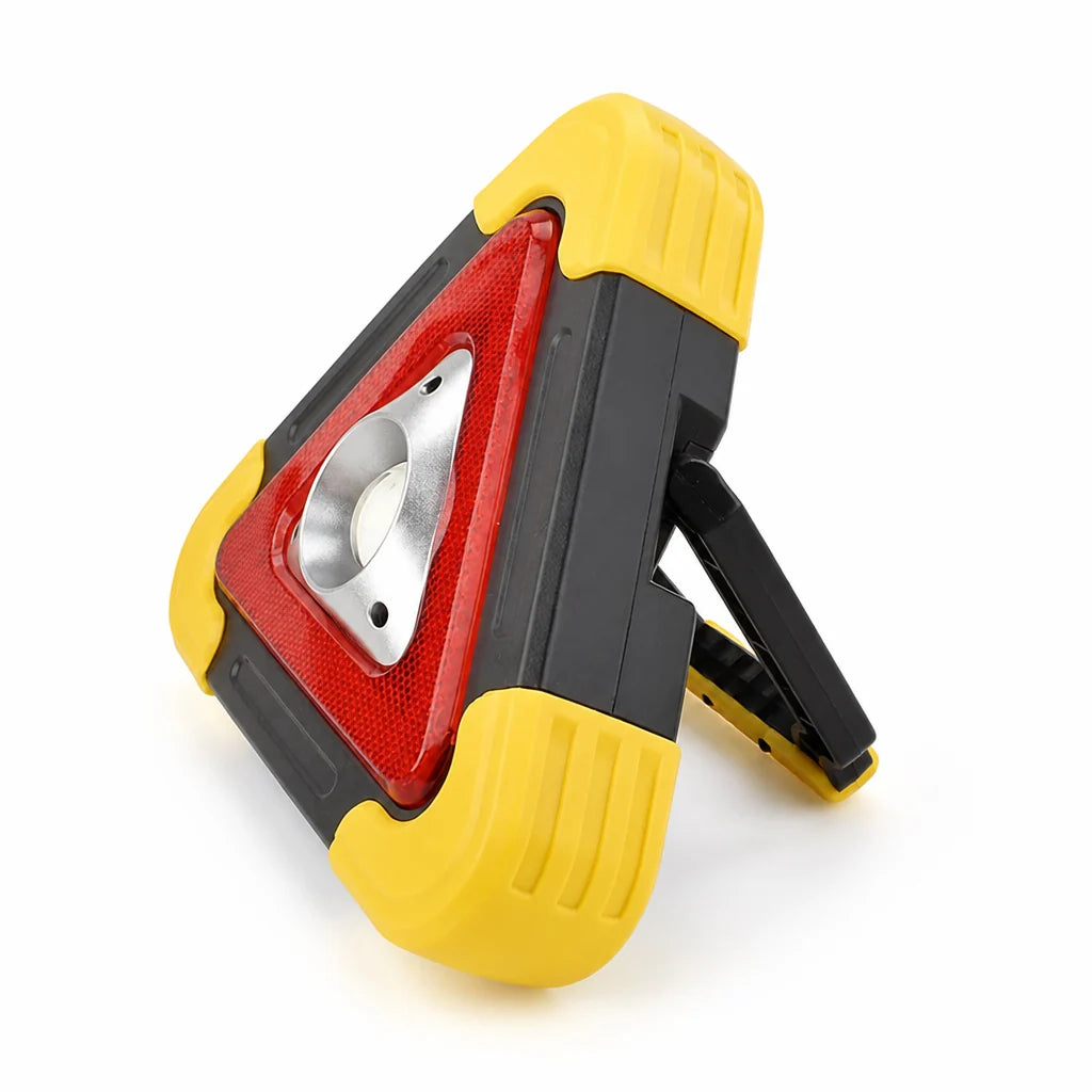 Emergency Triangle Light Solar USB Rechargeable (1200mAh)