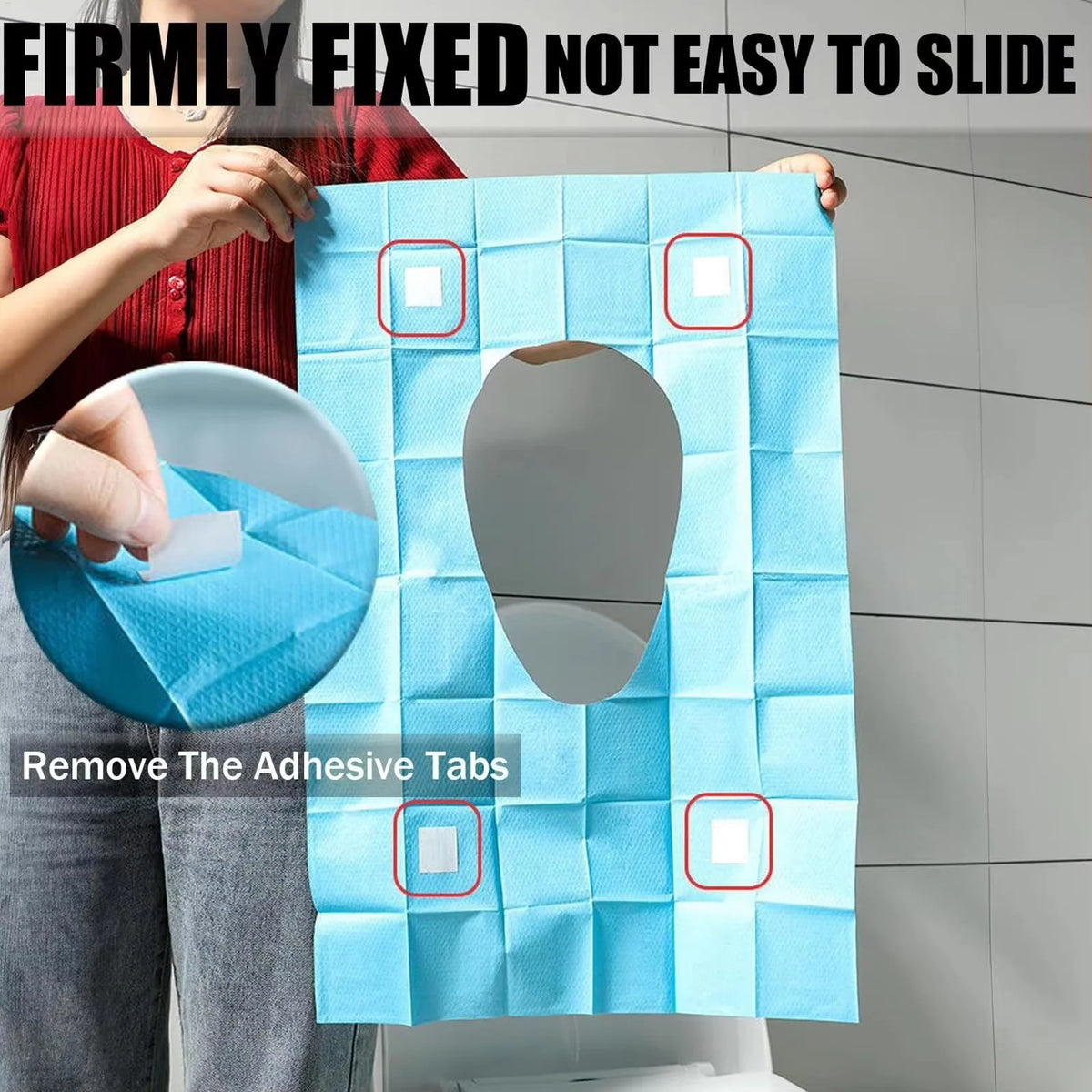 Waterproof & Non-Slip Toilet Seat Cover