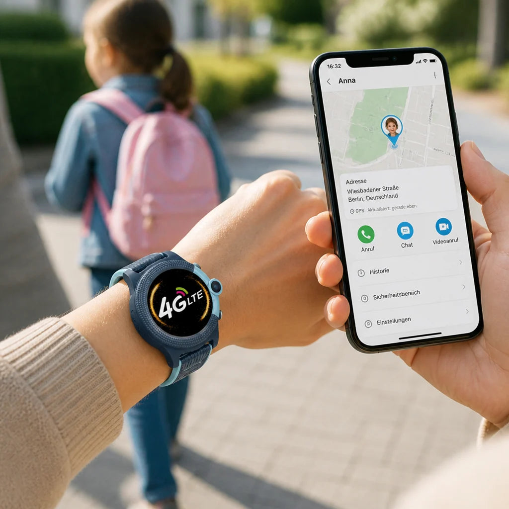 Kids Smartwatch Real-time GPS Tracker & SIM Calling