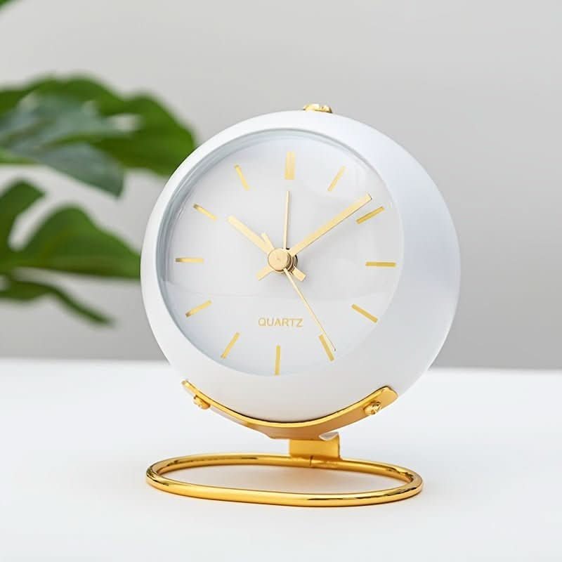 Analog Alarm Clock Silent Non-Ticking Movement