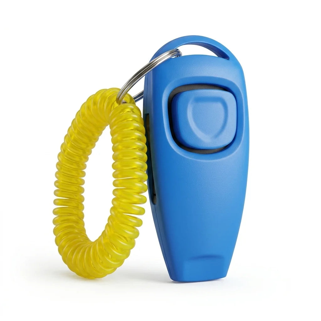 Lightweight High Frequency 2-in-1 Clicker & Whistle