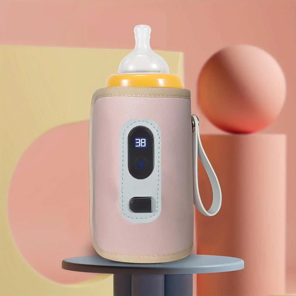 Portable Baby Bottle Warmer USB Powered, 5 Temperature Settings