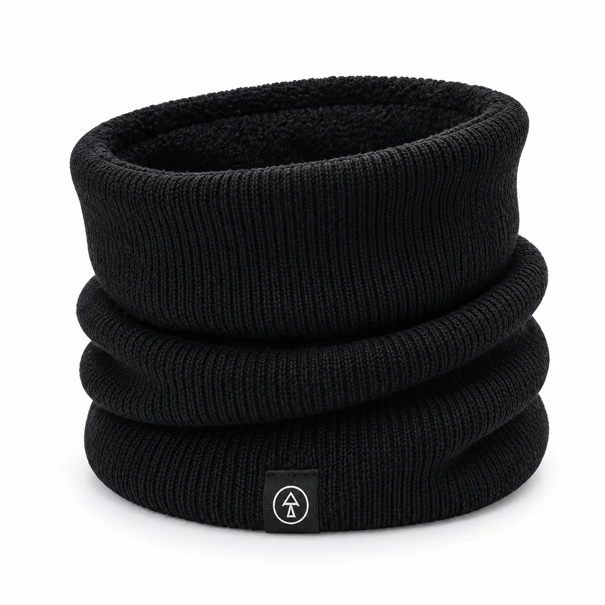 Double-layer knitted neck warmer (2-pack)