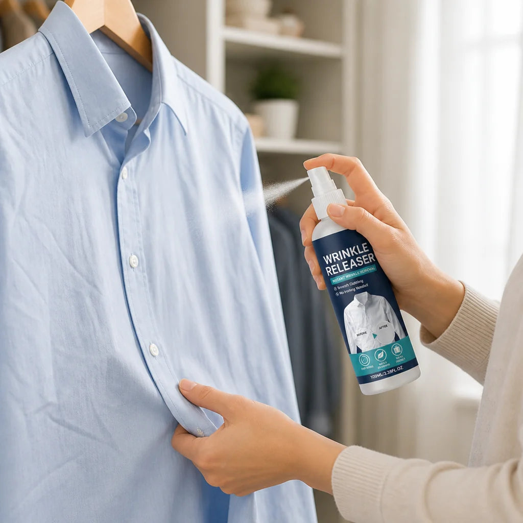 Instant Gentle Fabric Wrinkle Release Spray (2 x 100 ml)