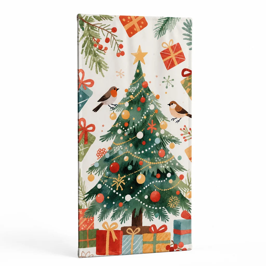 High-resolution vibrant polyester door cover (90×180 cm)