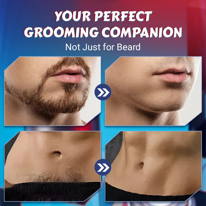 Men's Electric Shaver, Wet and Dry, Waterproof