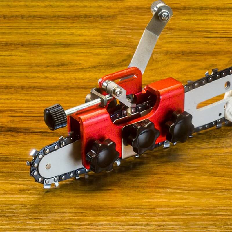 Chainsaw Chain Sharpener 30 Degree Sharpening Guide Stainless Steel
