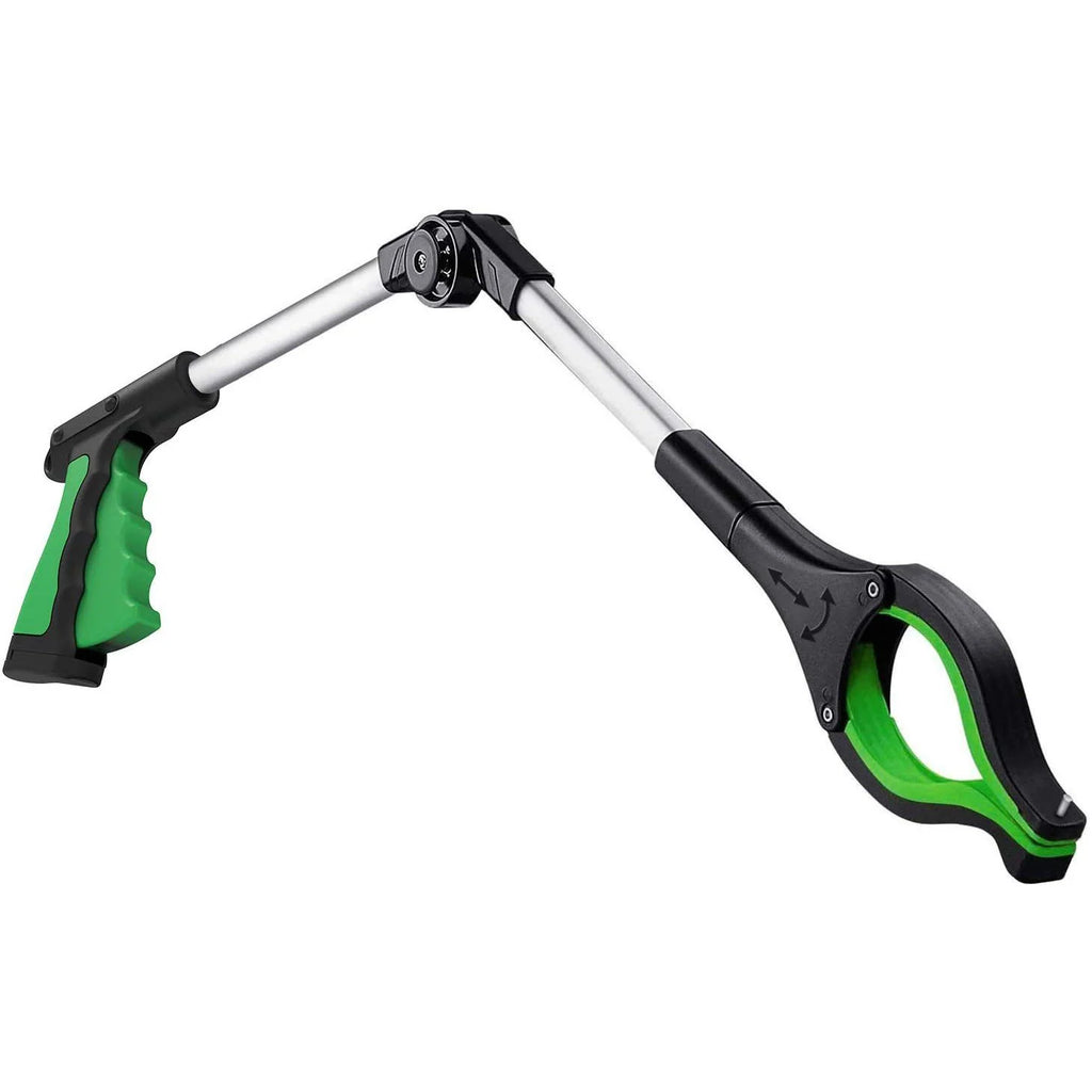 Gripping tool with adjustable angled arm