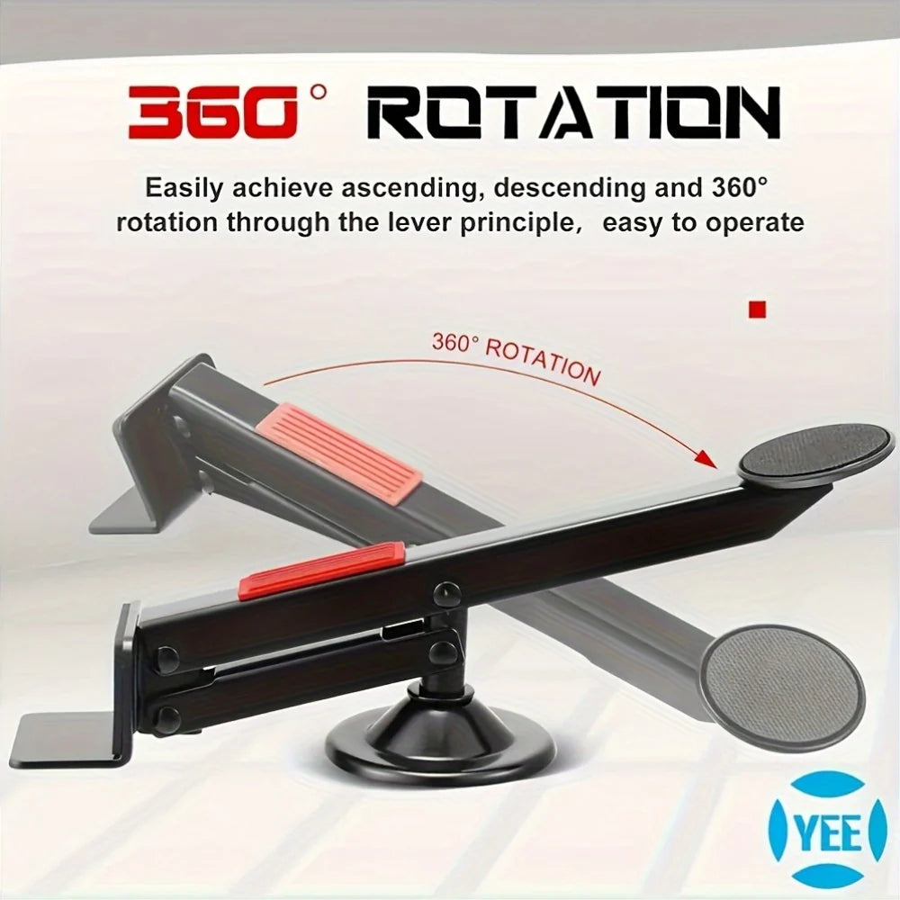 Car door opener with foot pedal 360° rotatable