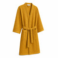 Lightweight Quick-Drying Waffle Cotton Bathrobe