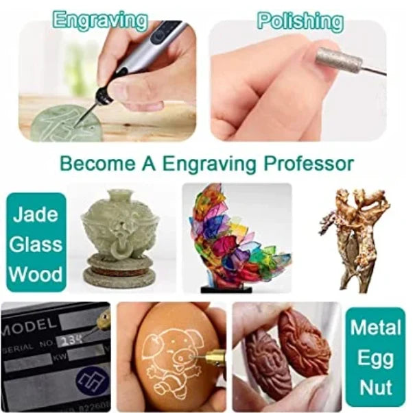 Engraving Pen USB Rechargeable Craft Tool