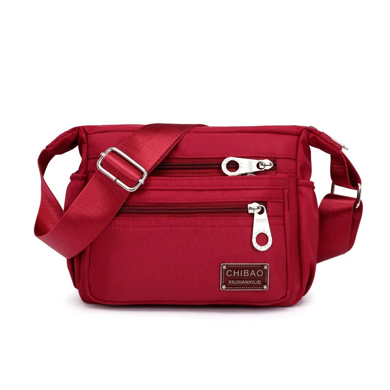 Women's Crossbody Bag Nylon Water-Resistant