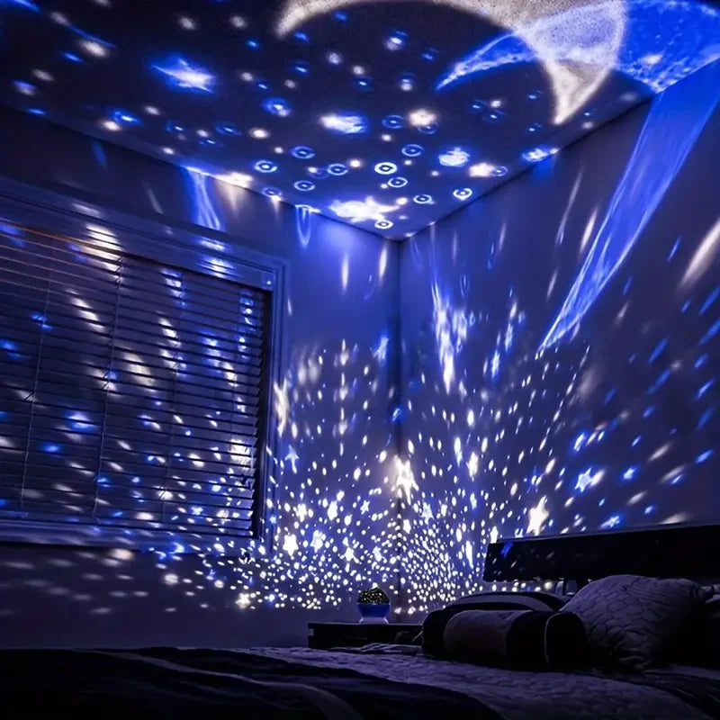 Star Projector Night Light Color Changing LED