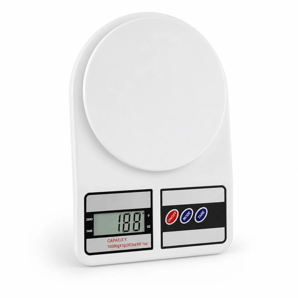 Digital Kitchen Scale 1g Accuracy & Stainless Steel