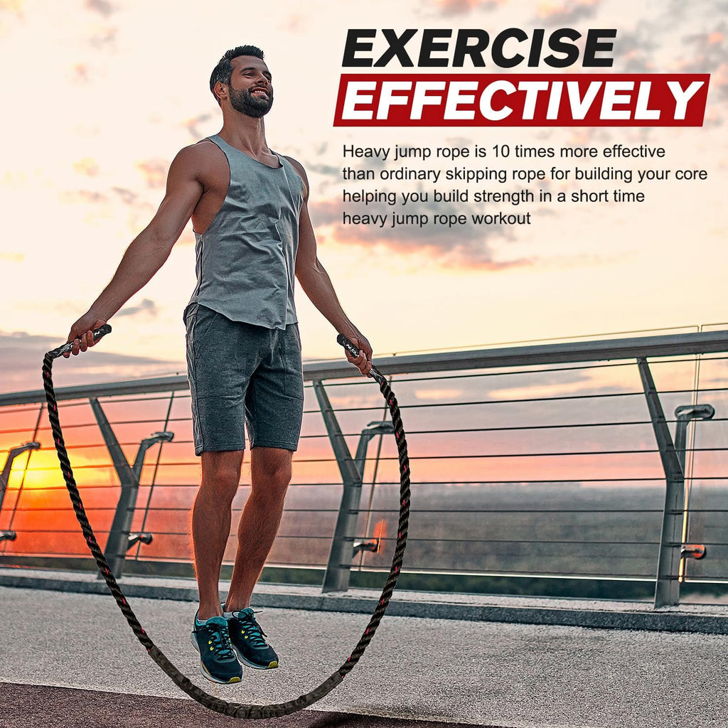 Weighted Jump Rope Adjustable Length