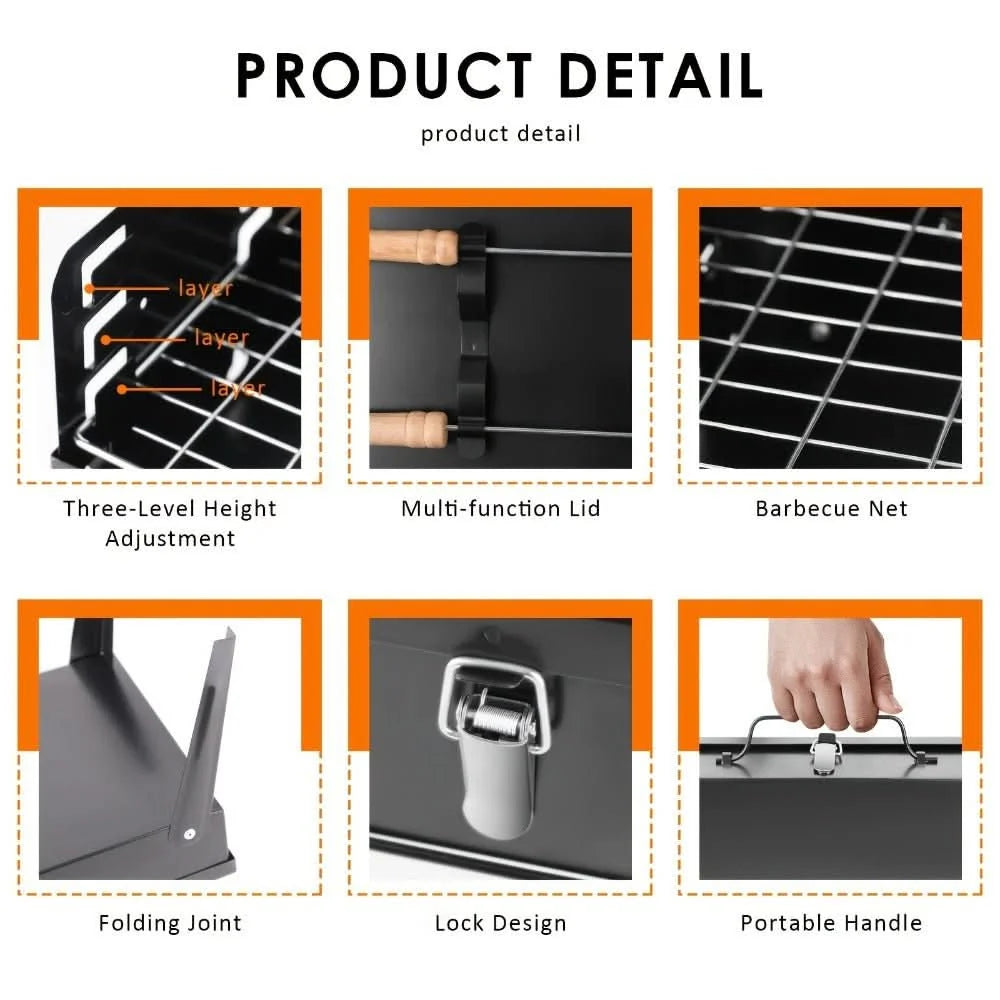 Foldfire Foldable Camping and Garden Grill