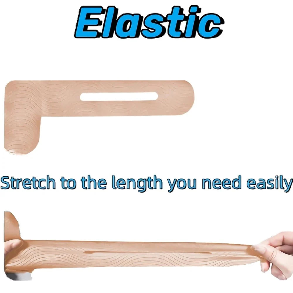 Kinesiology Tape for Knees, Pre-Cut Cotton Strips