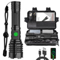 Rechargeable Flashlight 100,000 Lumens LED