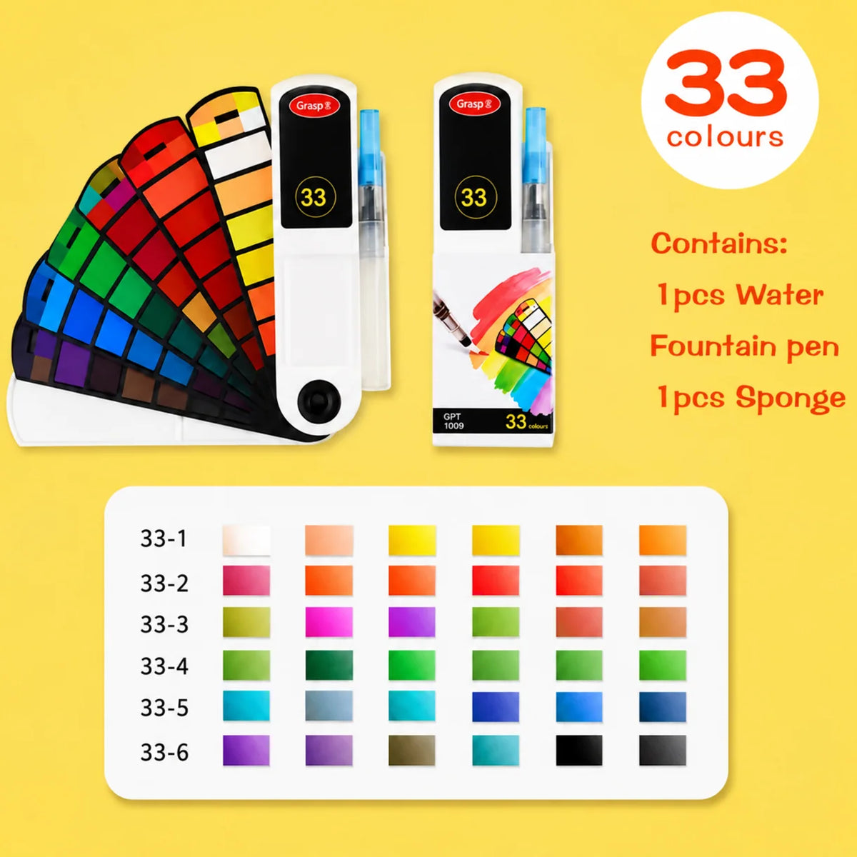 Watercolor Set for Beginners Water Brush Pen