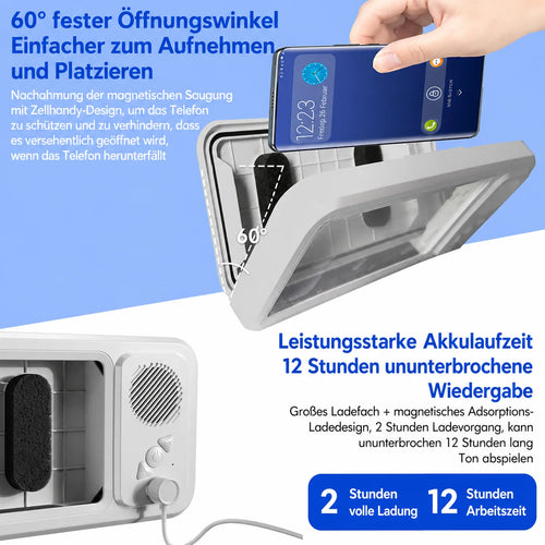 AuraStream™ — Transform Your Shower into Your Personal Concert Stage Full of Freedom and Crystal-Clear Music Enjoyment