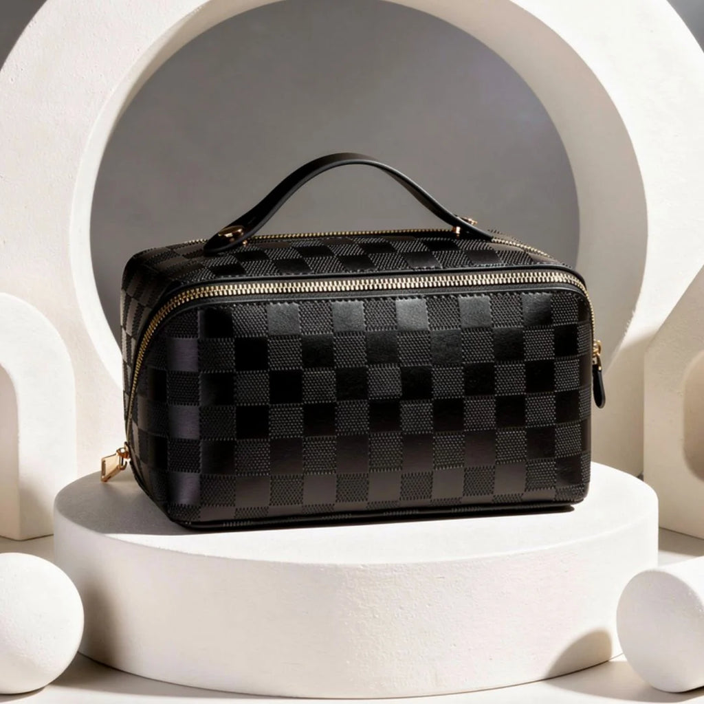 Cosmetic Bag Make-up Organizer with Compartments