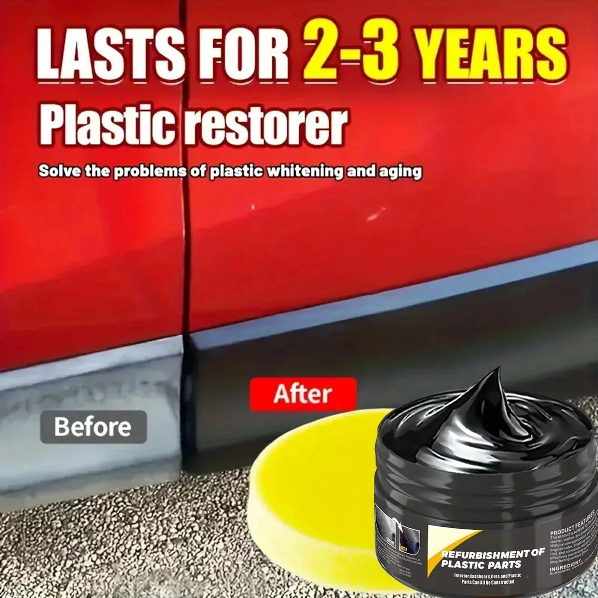 Plastic & Rubber Care Car
