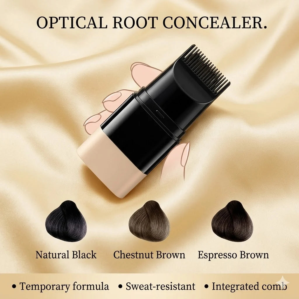 2-in-1 Hair Coloring Stick with Comb