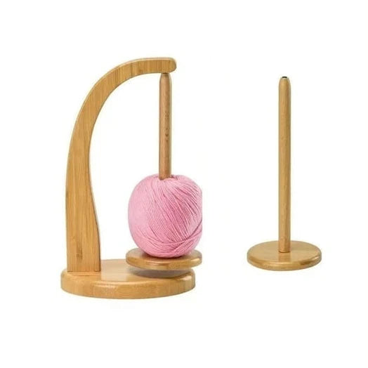 YarnMaster Wooden Yarn Winder with 360° Rotation Function