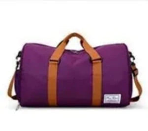 Water-resistant & lightweight Oxford travel bag (side shoe compartment)