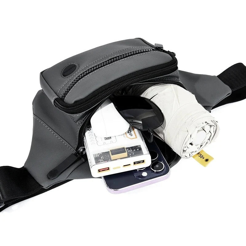 Men's Waist Bag Water-Repellent Adjustable Strap