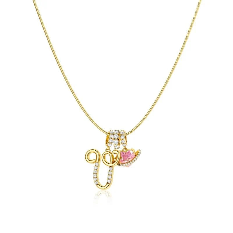 AuraLuxe™ — Your Personal Initial that Shines with Style and Confidence