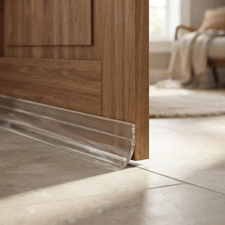 Self-adhesive three-layer silicone seal for doors