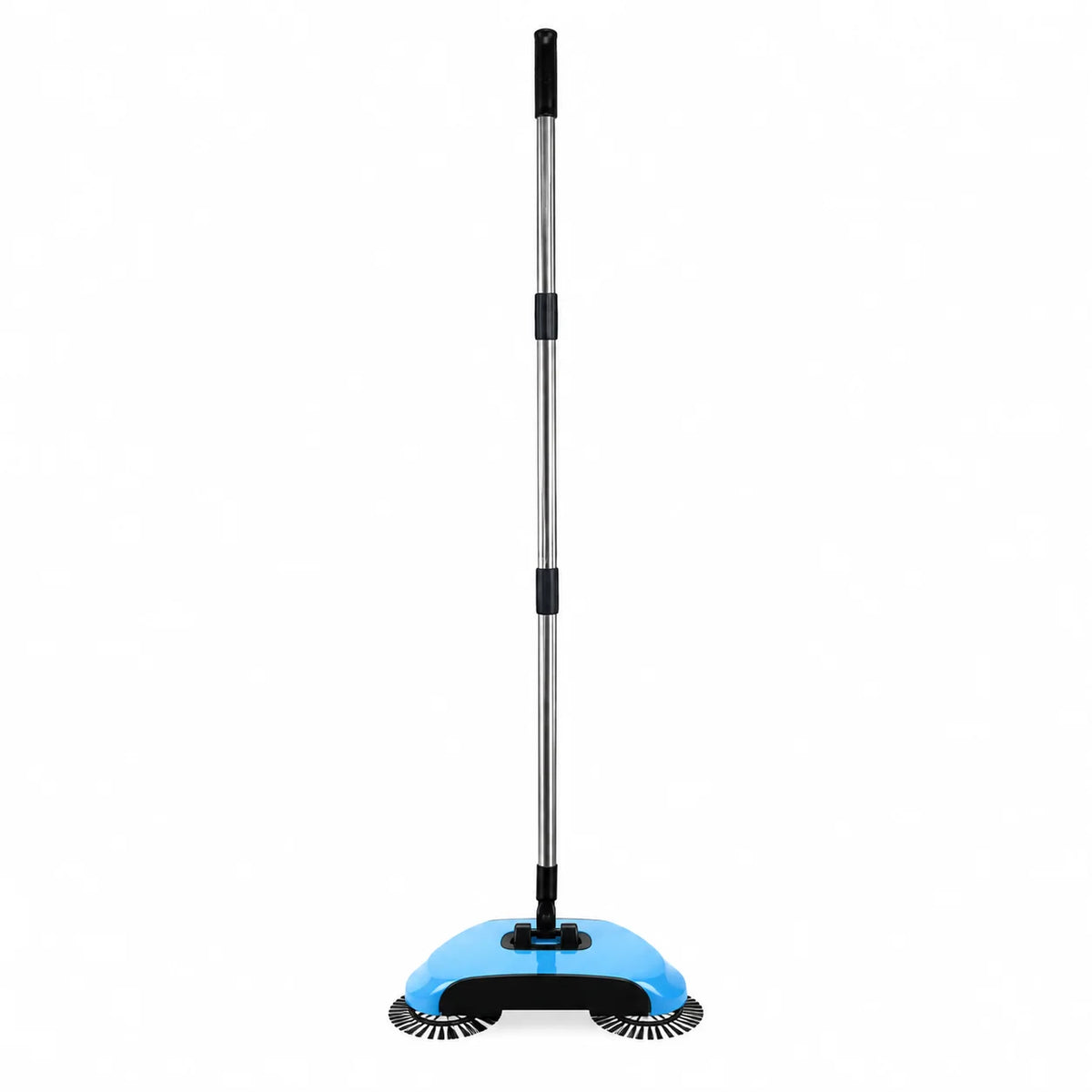 Sweeping Machine with 360° Rotating Brushes and Adjustable Handle