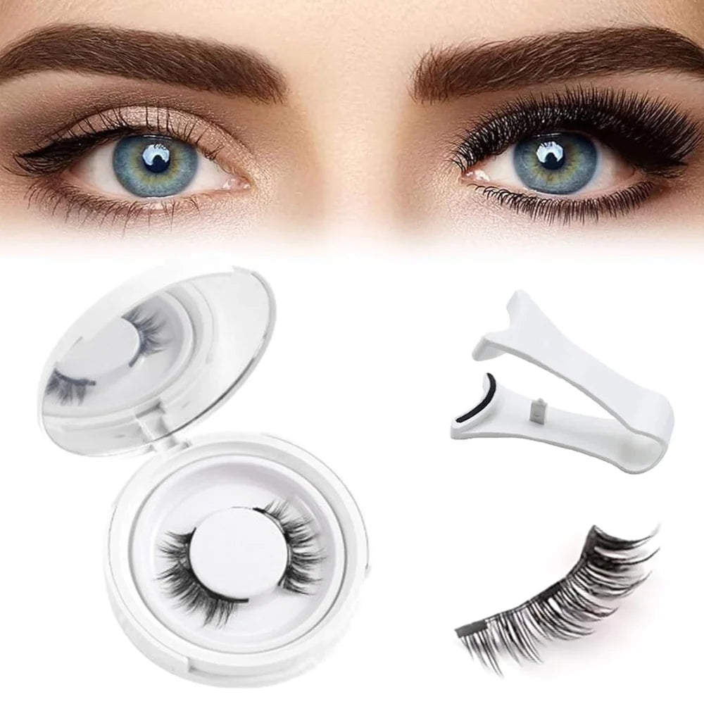 Magnetic Eyelashes Tweezer Applicator Set (Reusable)