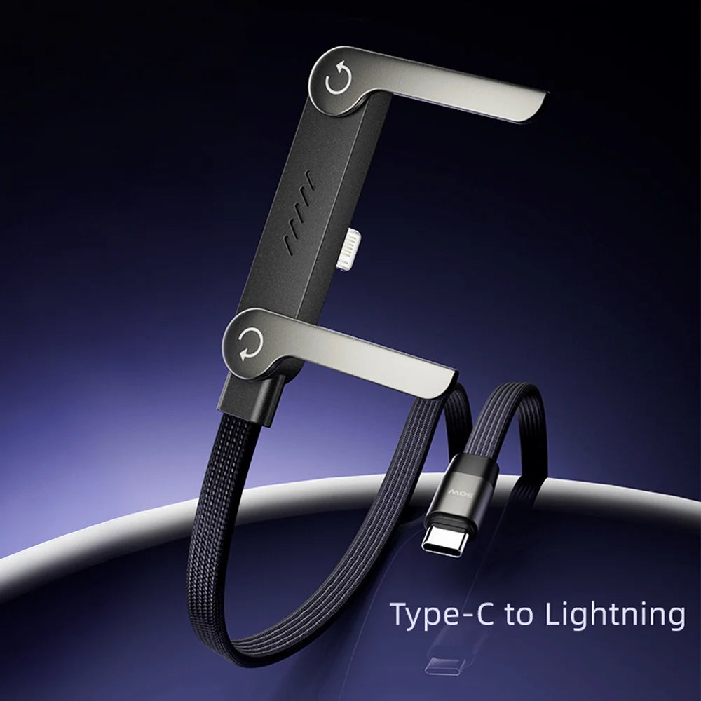 VeloGrip™ Power Cable — Lightning-Fast Charging and Rock-Solid Grip for Limitless Freedom