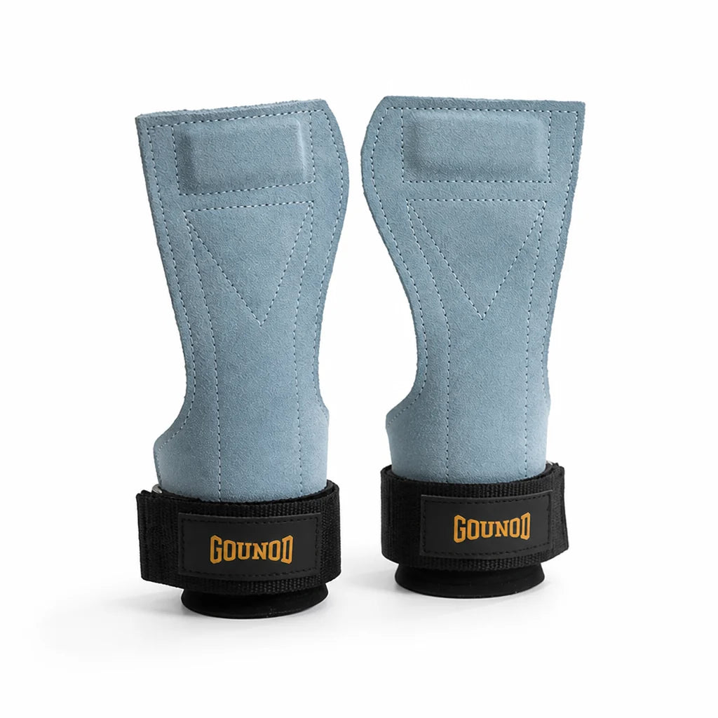 High-Quality Cowhide Leather Gloves for Weightlifting, Blister Resistant