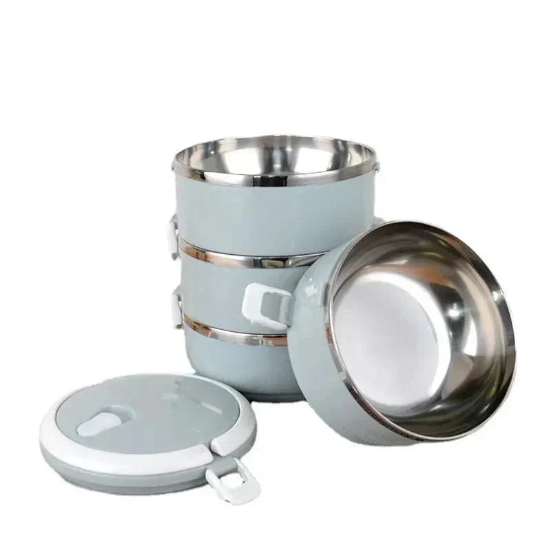 Insulated Lunch Box, Leakproof, Stainless Steel Interior