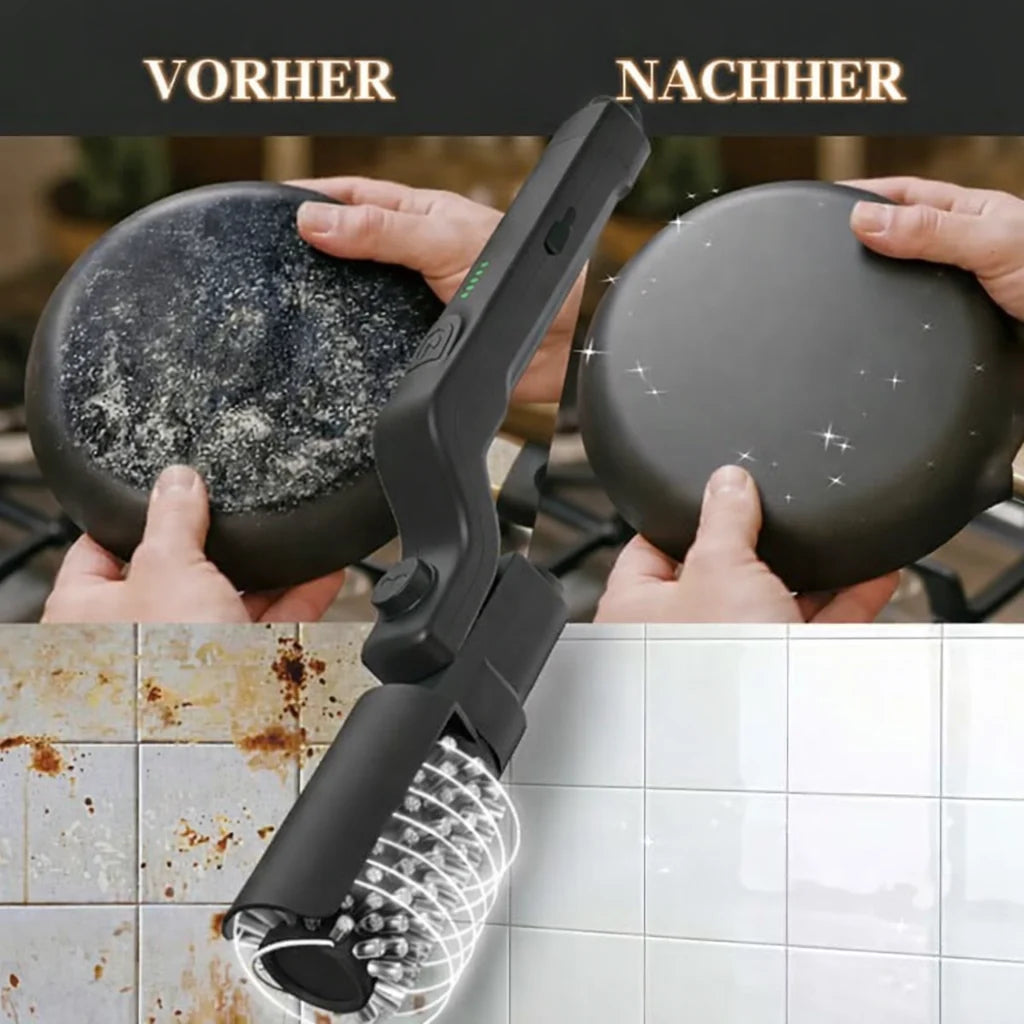 PowerScrubPro™ — Make Your Grill Spotlessly Clean in No Time and Enjoy More Time with Your Loved Ones!